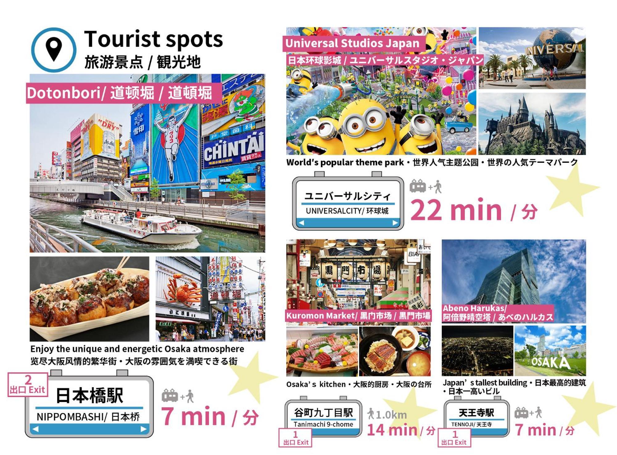 Bijou Suites Tohei Osaka Ngoại thất bức ảnh